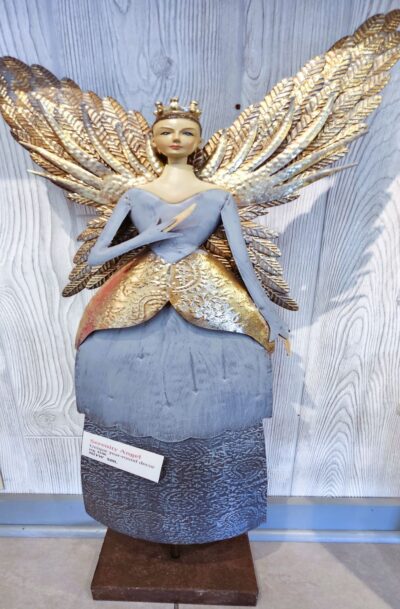 Serenity Angel Metal Art